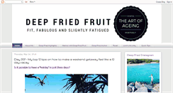 Desktop Screenshot of deepfriedfruit.com.au